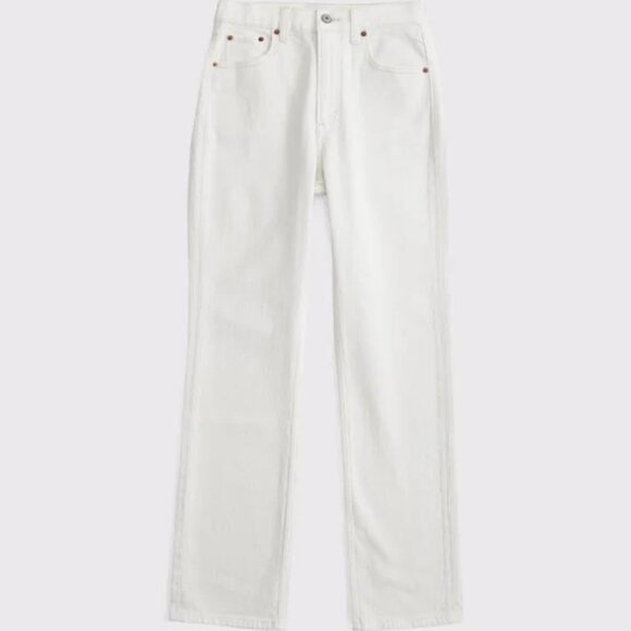 Curve Love Ultra High Rise Ankle Straight Jean - Picture 1 of 3